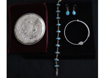 Assorted Lot Of Women's Sterling Jewelry