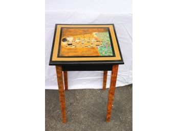 Hand Painted End Table