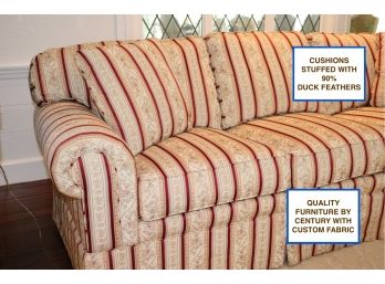 Quality Custom Sofa By Century Furniture With Custom Fabric