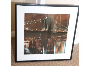 Avigail Schimmel Brooklyn Bridge 2001 C-Print In Frame