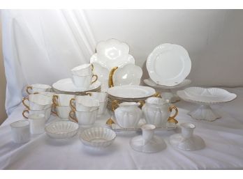 Stunning Collection Of Shelley Fine Bone China Approximately 50 Pieces In Total