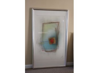 Framed Print Artwork Signed By The Artist 89 In A Matted Frame