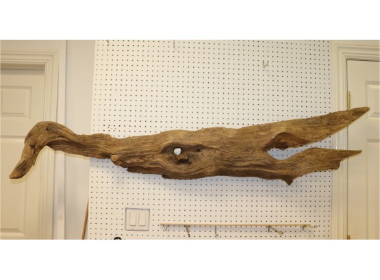 Large Piece Of Driftwood Great For Home Decor Measures Approx. 68 Inches Long!