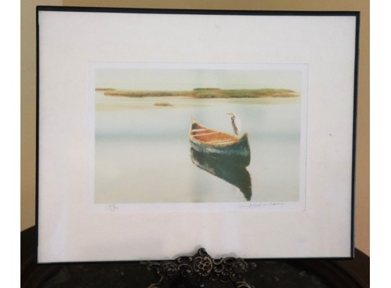 Signed Canoe Print Signed By Artist 2004 14/280
