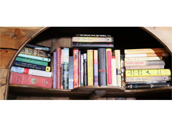 Collection Of Hardcover Books & Novels Includes Assorted Titles & Authors As Pictured