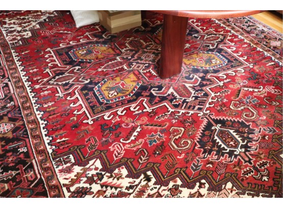 Large Hand-Woven Area Rug With Amazing Colors And Patterns