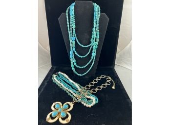 3 Fun Summary Turquoise Style Necklaces.
