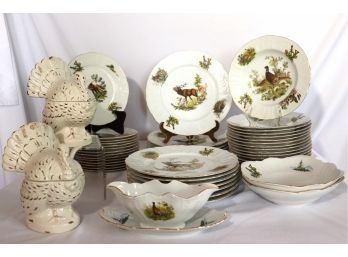 Amazing Collection Of Bernadotte Fine Bone Porcelain China Made In The Czech Republic