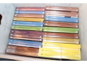 The Great Courses Unopened DVD & Books, 17 Sets With Guide- The Ottoman Empire, National Parks & More