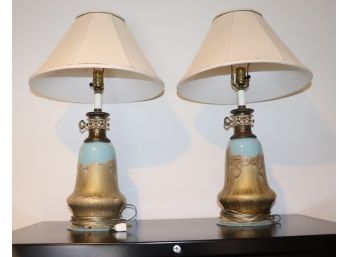 Pair Of Unique Lamps