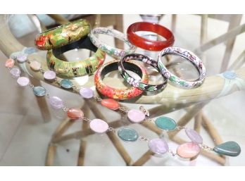 Collection Of Assorted Cuff Bracelets