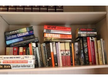 Collection Of Books Titles Include Bad Love, Dr. Death, Hell Gate, Air Frame & More As Pictured