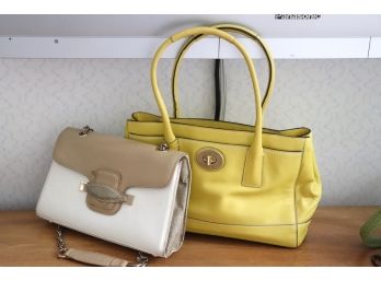 Ivanka Trump &  Yellow Coach Designer Handbags