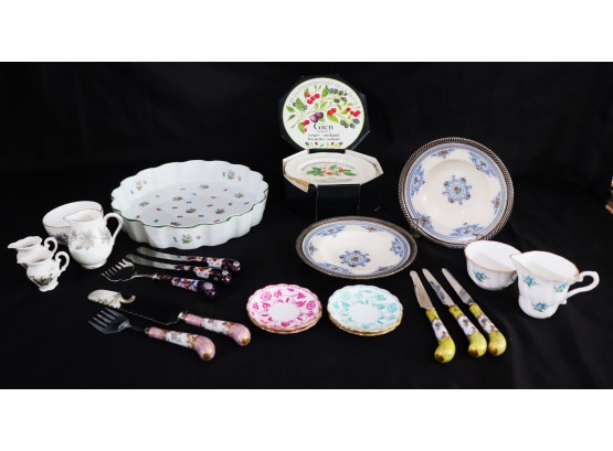 Collection Of Decorative Items From Spode, Lenox, Petite Fleur And More