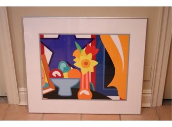 Framed Abstract Print Signed By The Artist 48/100