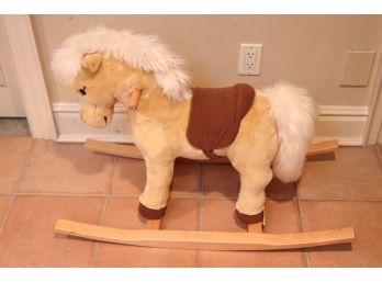 Quality Steiff Rocking Horse Franzi Riding Pony Like New With Tags