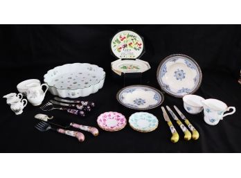 Collection Of Decorative Items From Spode, Lenox, Petite Fleur And More