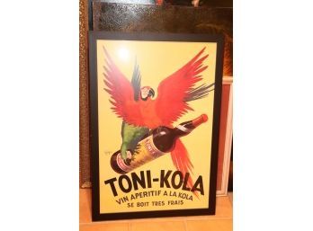 Toni-Kola Vin Aperitif  A La Kola Se Boit Tres Frais Poster