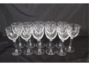 Collection Of 11 Tiffany & Co Wine Glasses