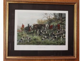 'His Same Old Game' Print Copyright 1909 E. W. Savory LTD Park Row Studios In A Quality Matted Frame