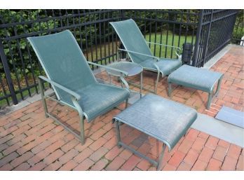 Adjustable Patio Chairs With Footrest
