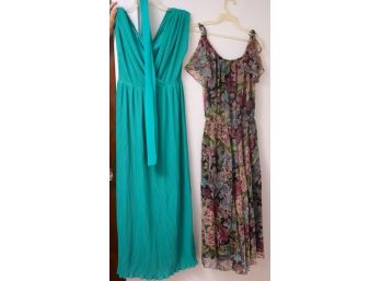 Two Long Vintage Dresses