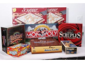 Fun Family Games Family With Monopoly, Scrabble, Boggle & More