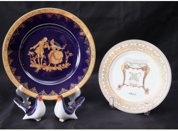 Lot Of Pretty Porcelain Items With Limoges & Godinger Plates & More