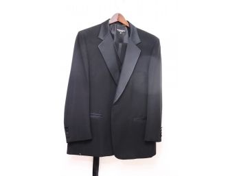Men's 3 Piece Silk Tuxedo & Tie By Pronto Uomo Couture
