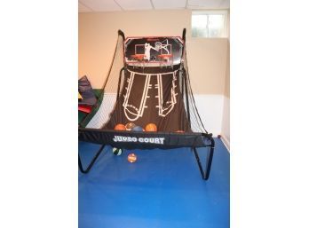 MD Sports Light Up Score Basketball System With Foldable Bars