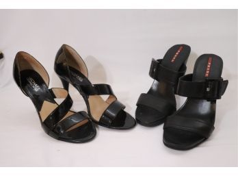 Prada High Heeled Sandals & MK Patent Leather Sandals