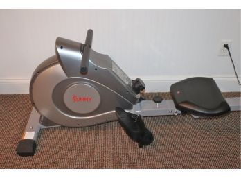 Sunny Health& Fitness Rowing Machine In Very Good Condition