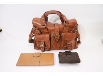 Gucci & Fendi Vintage Wallets & Mulberry Leather Pocketbook