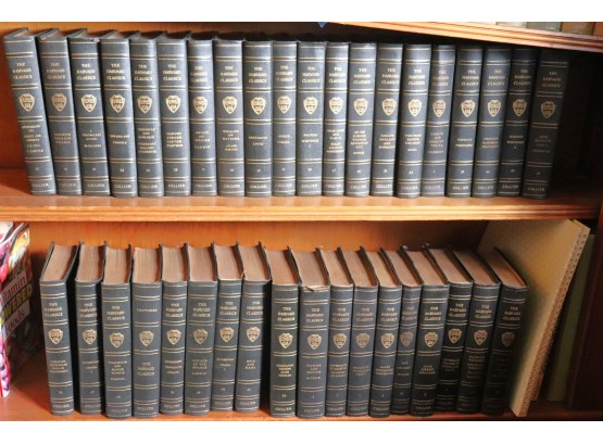 Vintage Lot Of 36 Books Featuring The Harvard Classics, 1909