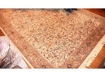 Couristan Wool Area Rug / Carpet Featuring A Mughal Hunt Scene