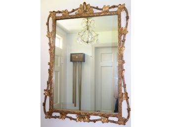 Decorative Wall Mirror With Acorn & Oak Leaf Design