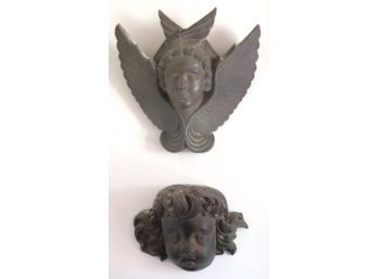 Unique Decorative Ceramic Cherub & Angel Heads
