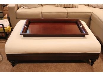 Hickory Chair Quality Custom Made Coffee Table - Tray Table/ Wood Tray