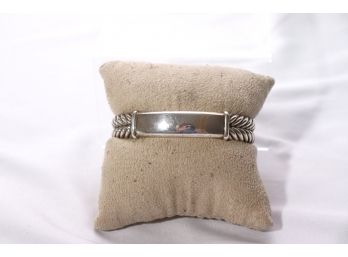 David Yurman Designer Sterling Silver Bracelet, Really A Fabulous Piece Very Heavy!