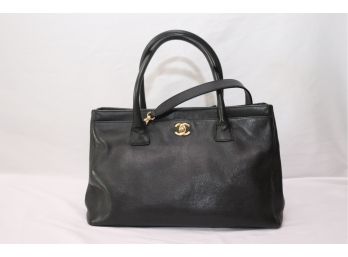 Gorgeous Vintage Chanel Medium Executive Cerf Tote Women's Handbag