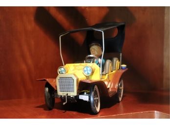 Vintage Mr. Magoo Toy Tin Car By Hubley 1961 U.P.A Pictures Inc.