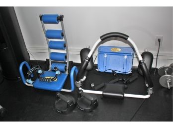 Assorted Exercise Equipment From AB Rocket & Perfect Push-Up