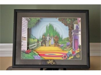 Collectible Wizard Of Oz Animated Musical Shadow Box With Certificate Of Authenticity