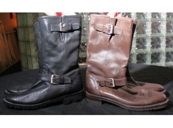 Womens Fall Boots In Black & Brown By Gravati