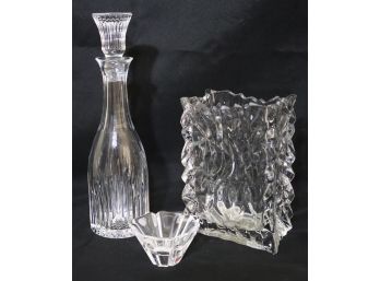 Fine Crystal Accessories By Waterford, Orrefors And Rosenthal