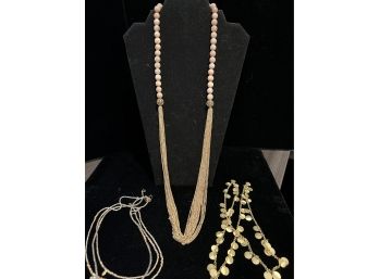 Costume Necklaces - 3 Different Looks