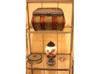 Collection Of Unique Decorative Accessories  All Types Of Storage Vessels!