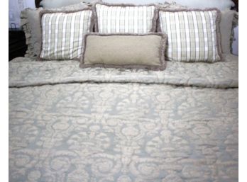 Custom Bedding Fit For A King Size Bed! (Madeline Fix Colors Of Bedding/color Correction)
