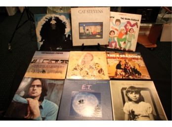 Vintage Record Albums  James Taylor, Cat Stevens, Bob Dylan & More