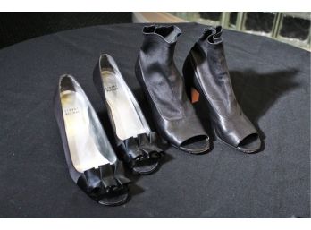 Womens Black High Heels By Stuart Weitzman & Maison Martin Margiela Paris